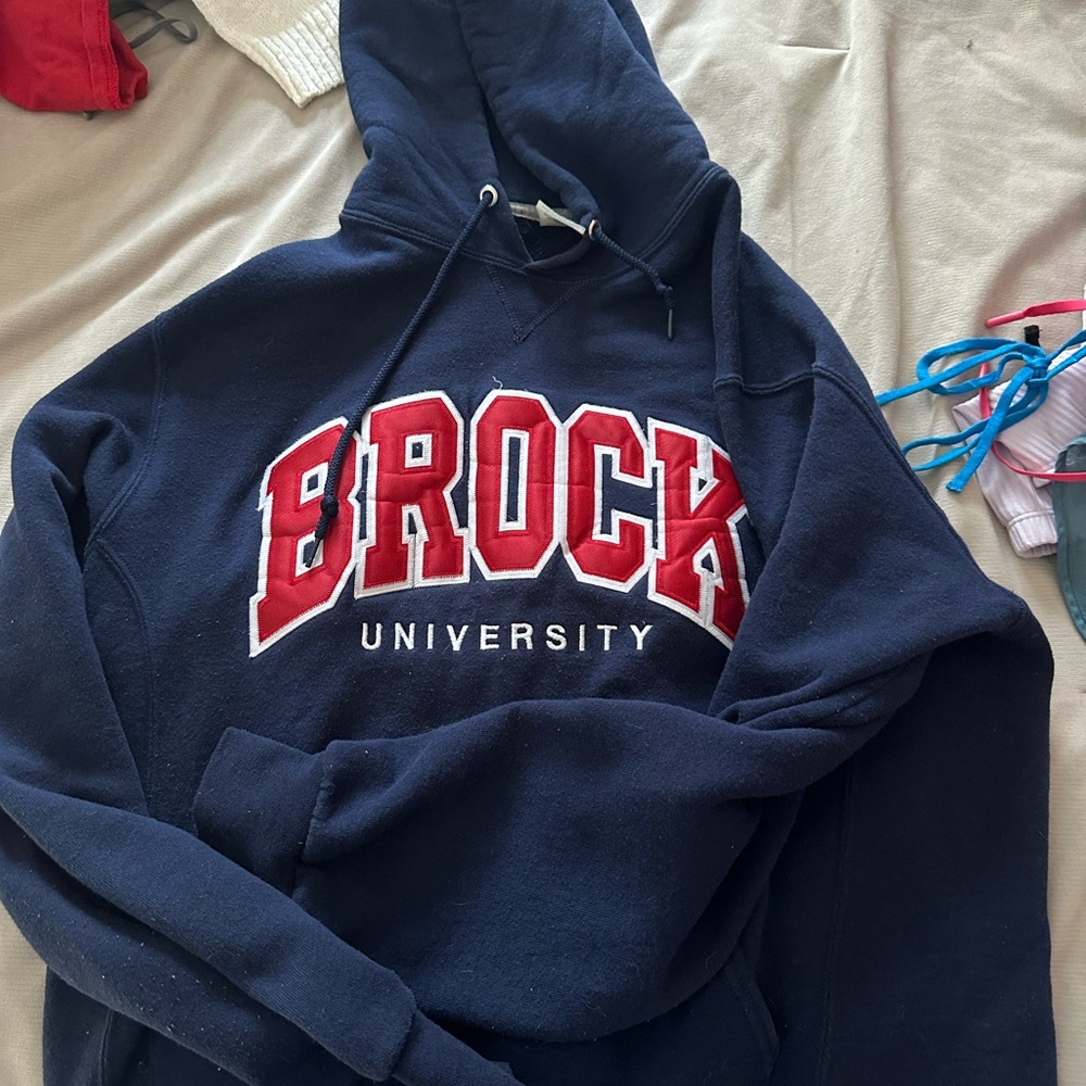 Brock University Navy Hoodie